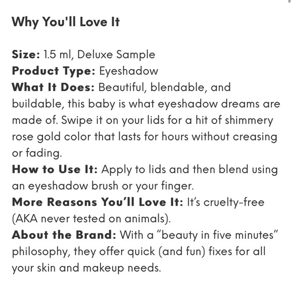 NEW Sparkling lid-quid eyeshadow - Picture 2 of 3